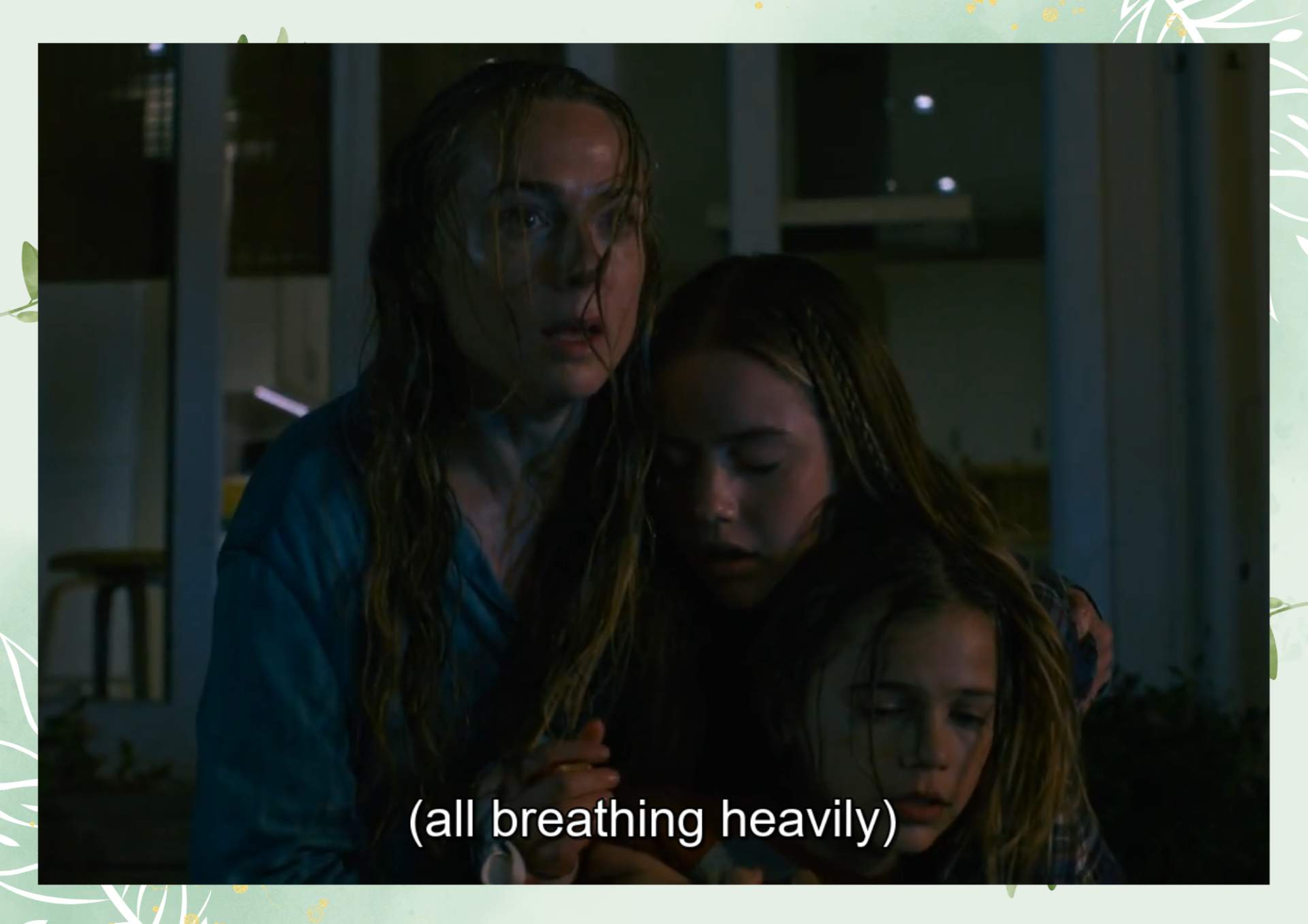 Green White Minimalist Aesthetic Blank Document Border 1 4