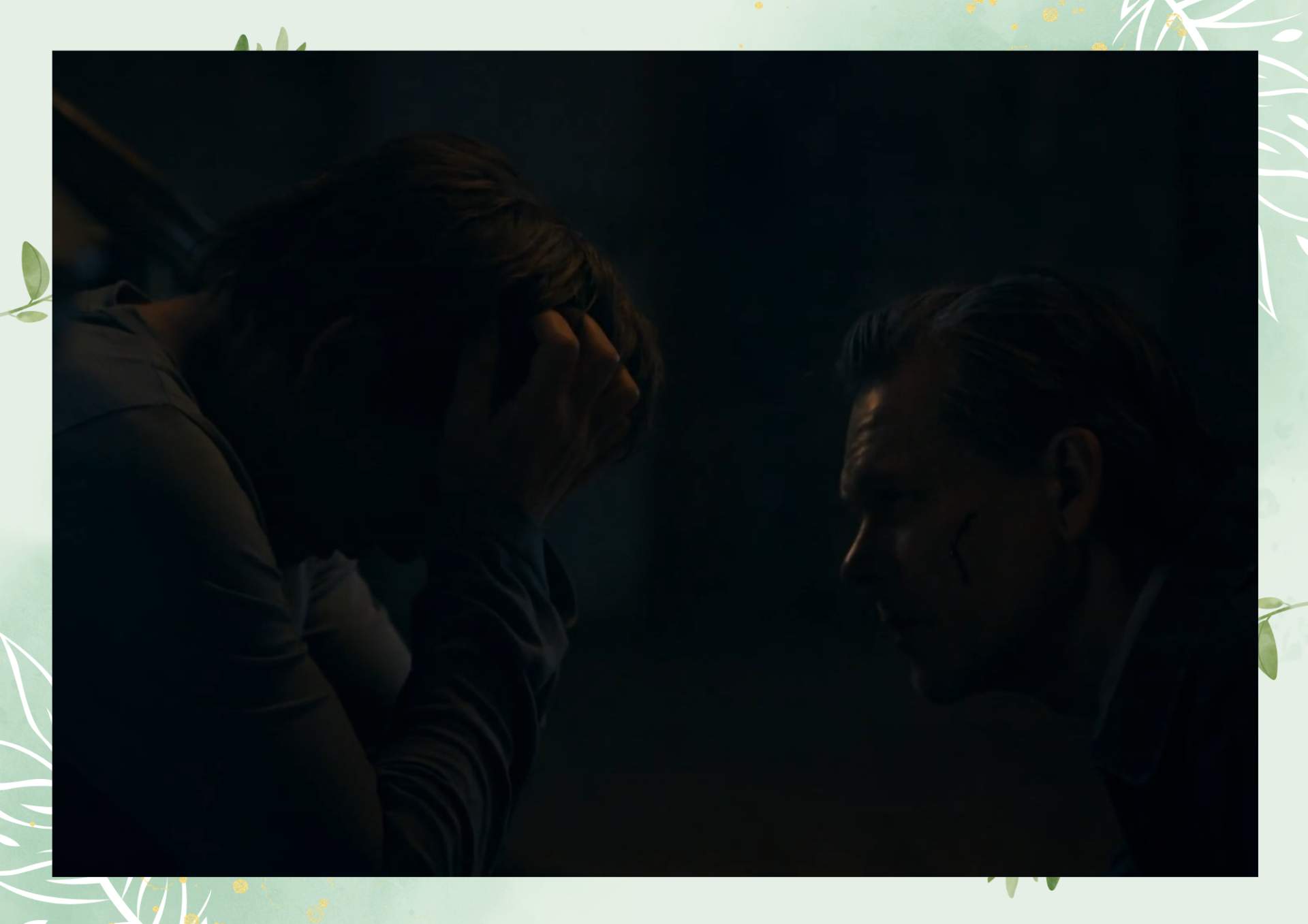 Green White Minimalist Aesthetic Blank Document Border 10 1