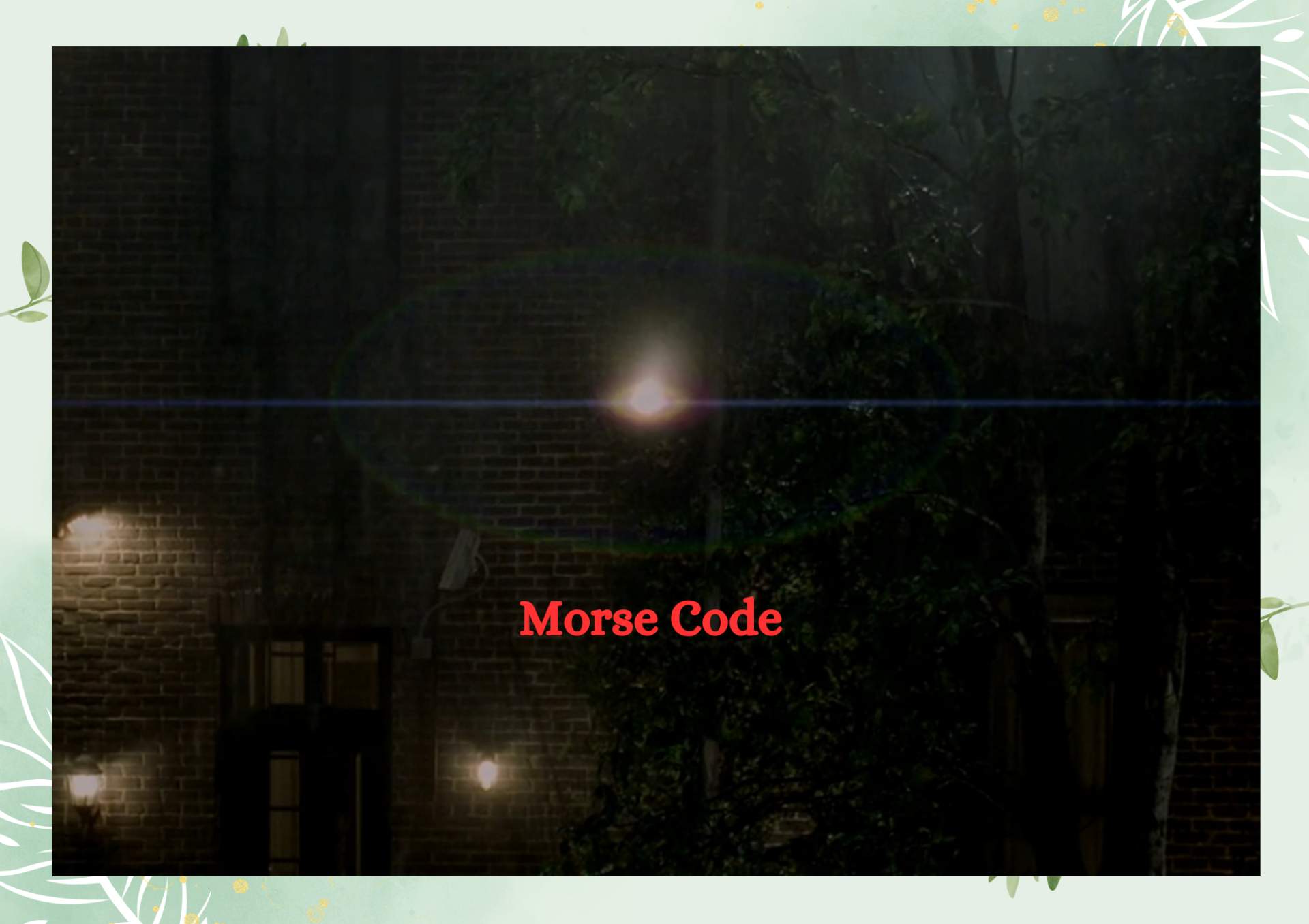 Green White Minimalist Aesthetic Blank Document Border 2 2 1