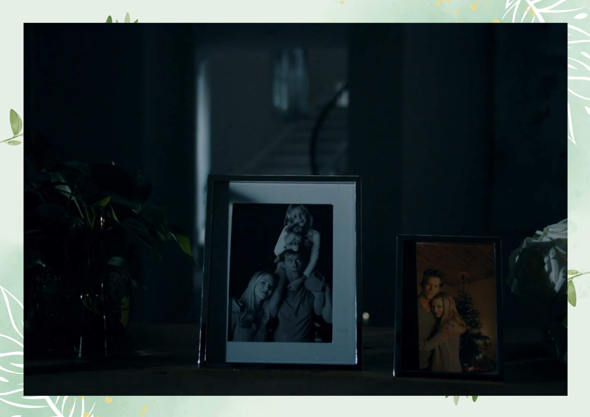 Green White Minimalist Aesthetic Blank Document Border 3 2