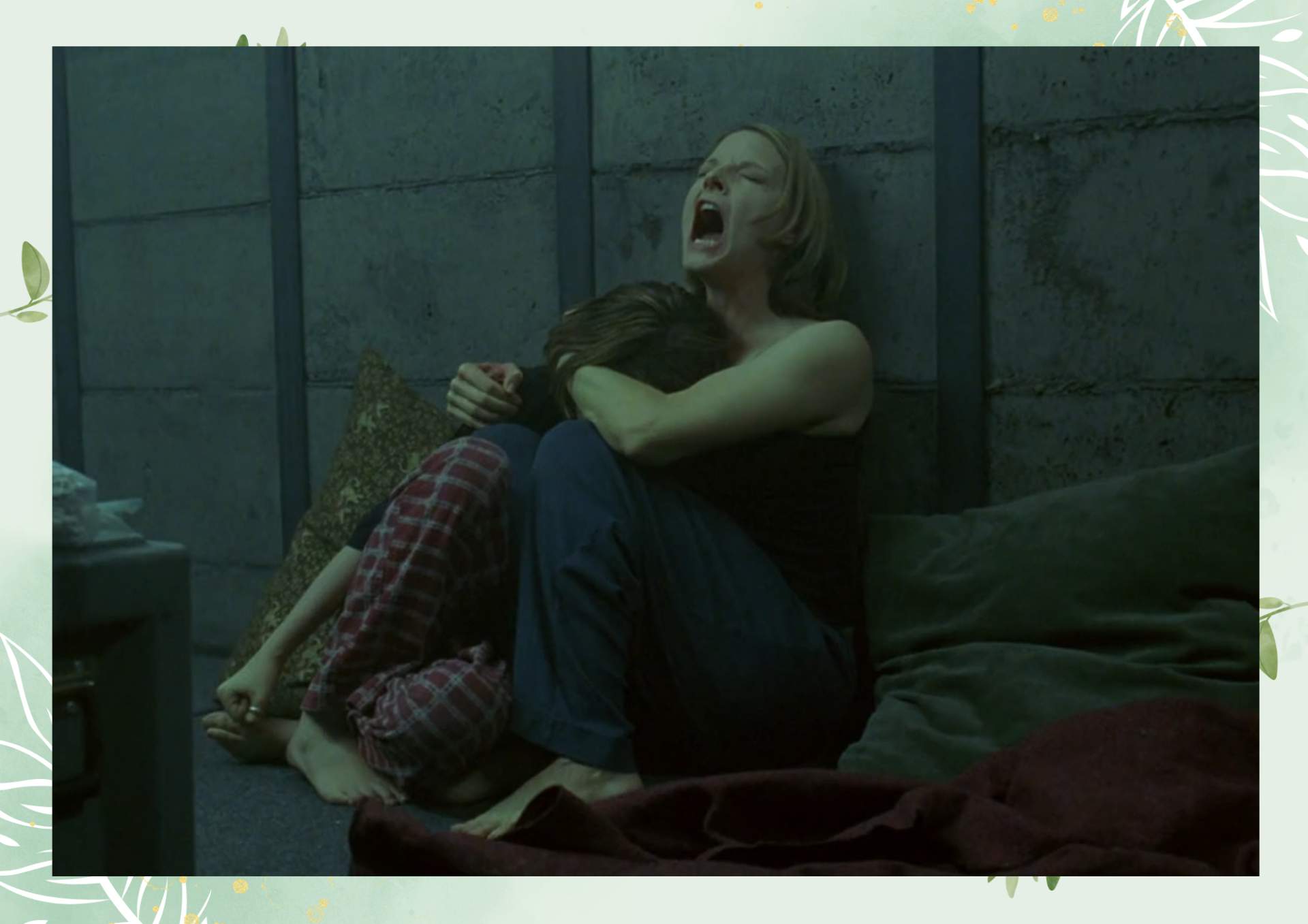 Green White Minimalist Aesthetic Blank Document Border 7 2 2