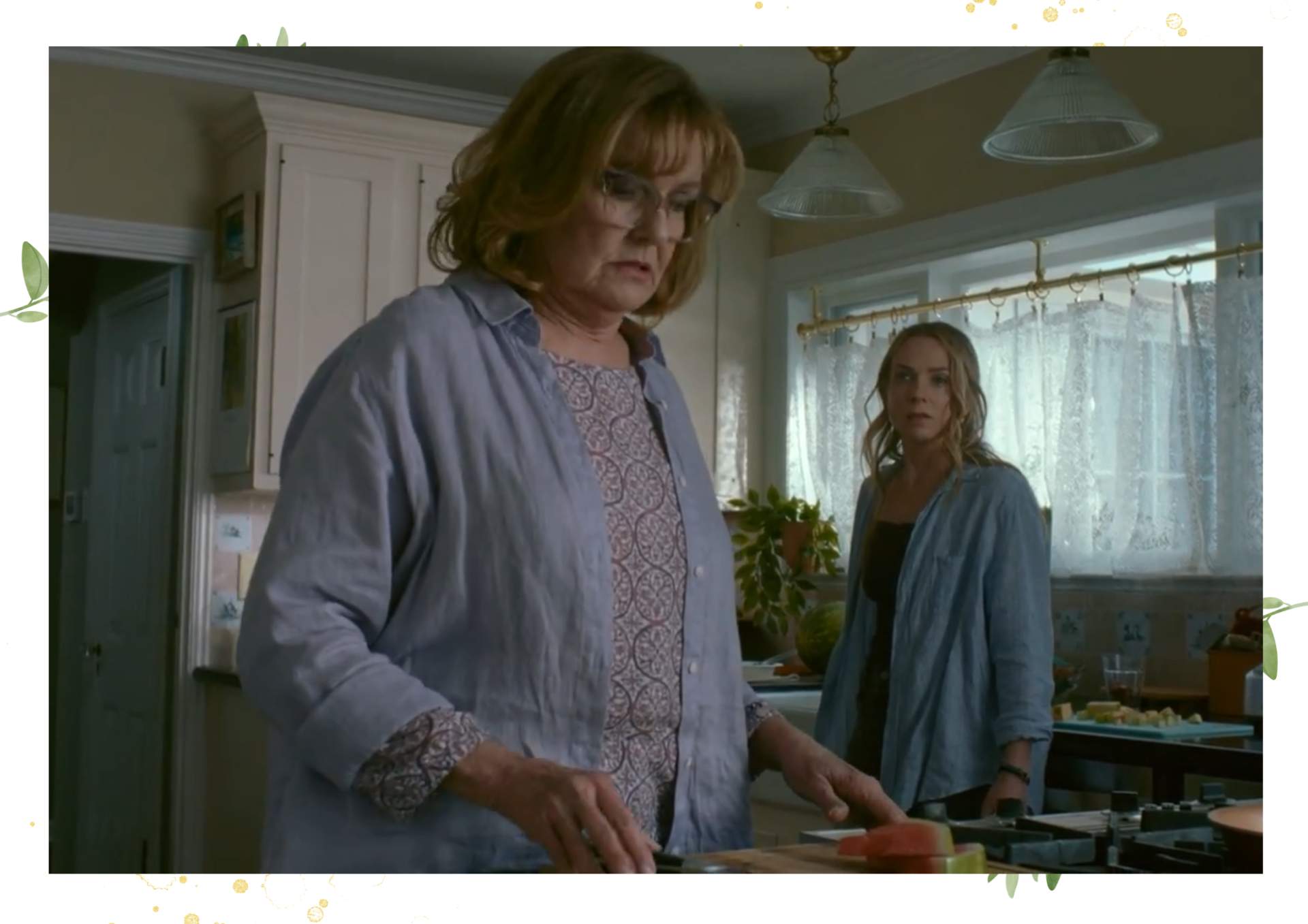 White Green Aesthetic Minimalist Blank Document Border 10 4 1