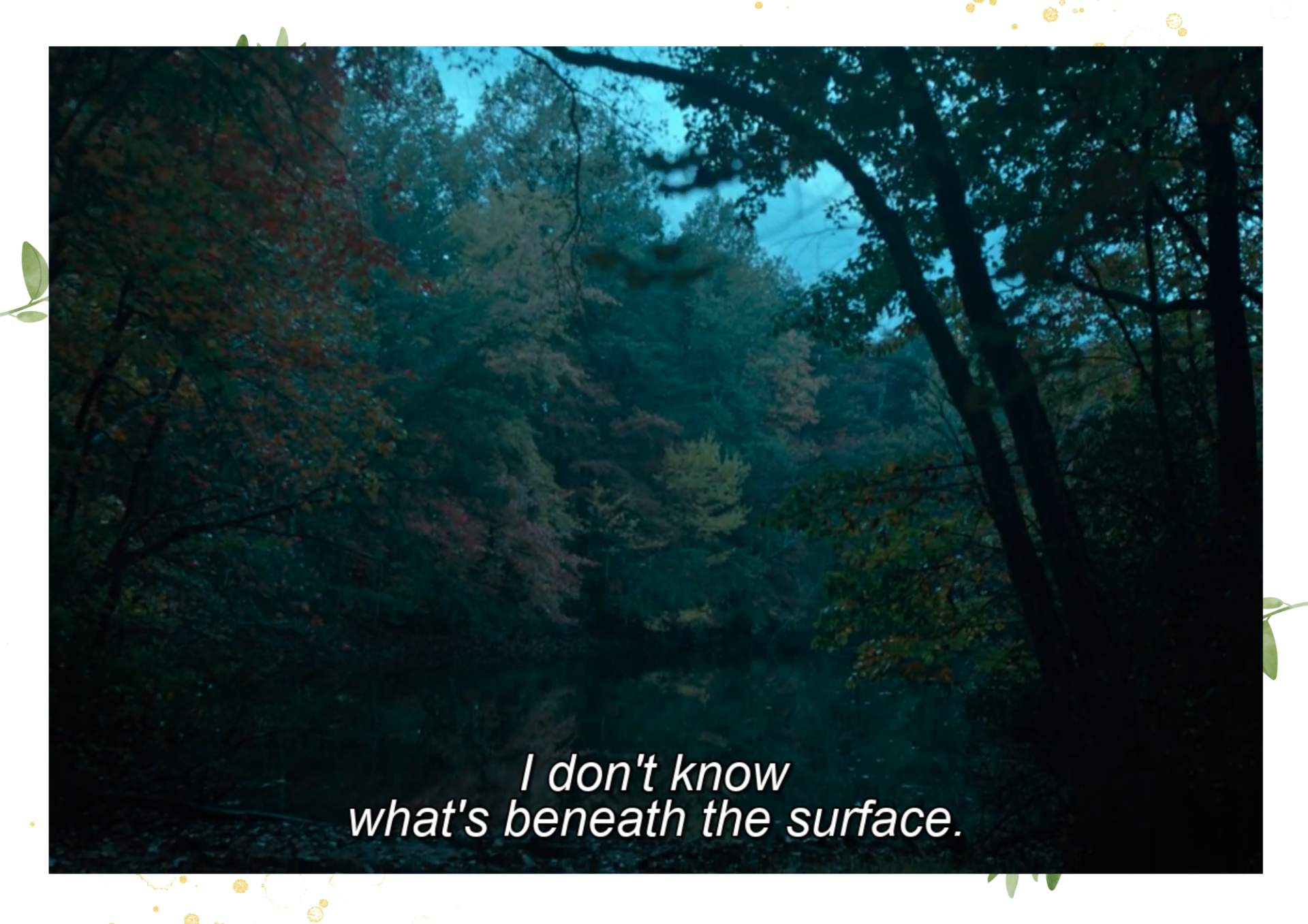 White Green Aesthetic Minimalist Blank Document Border 14 2