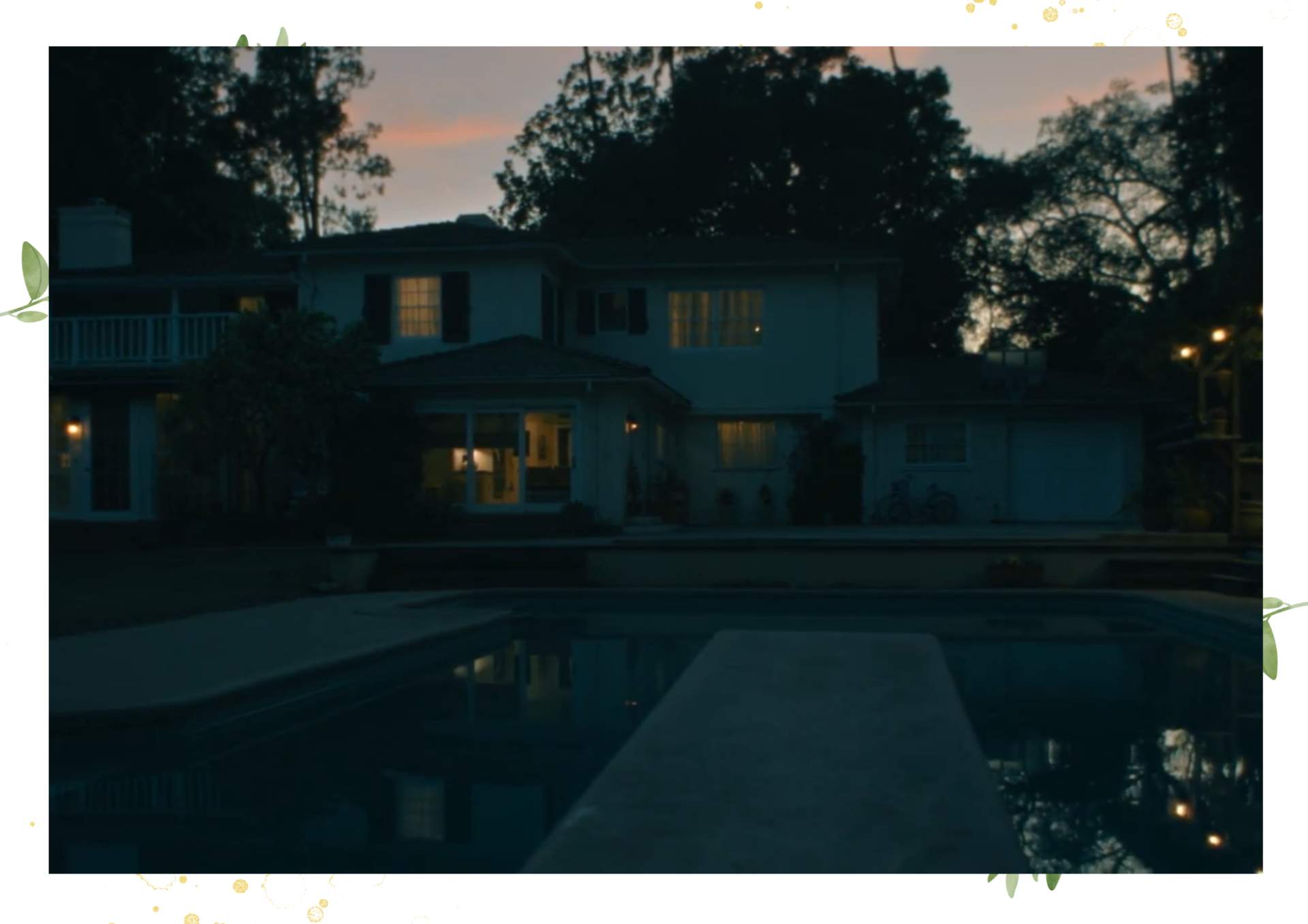 White Green Aesthetic Minimalist Blank Document Border 3 6 1