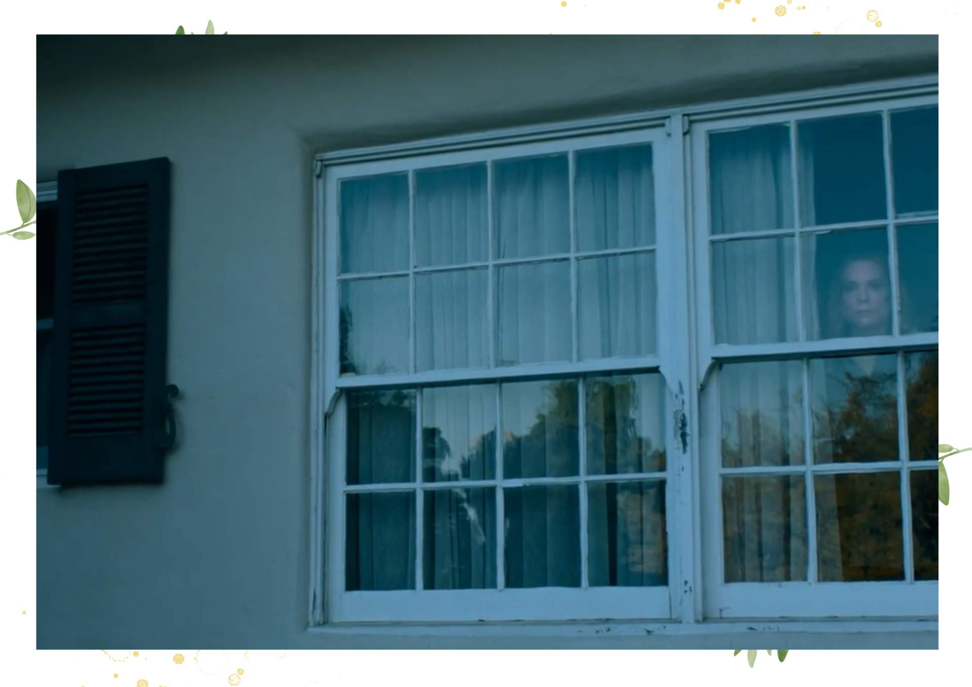 White Green Aesthetic Minimalist Blank Document Border 6 4 1