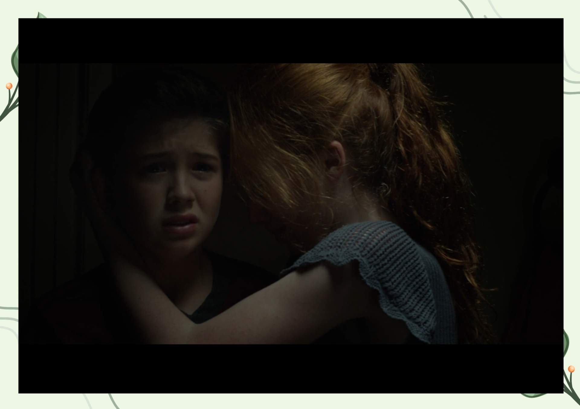 White Green Aesthetic Minimalist Blank Document Border 2 14