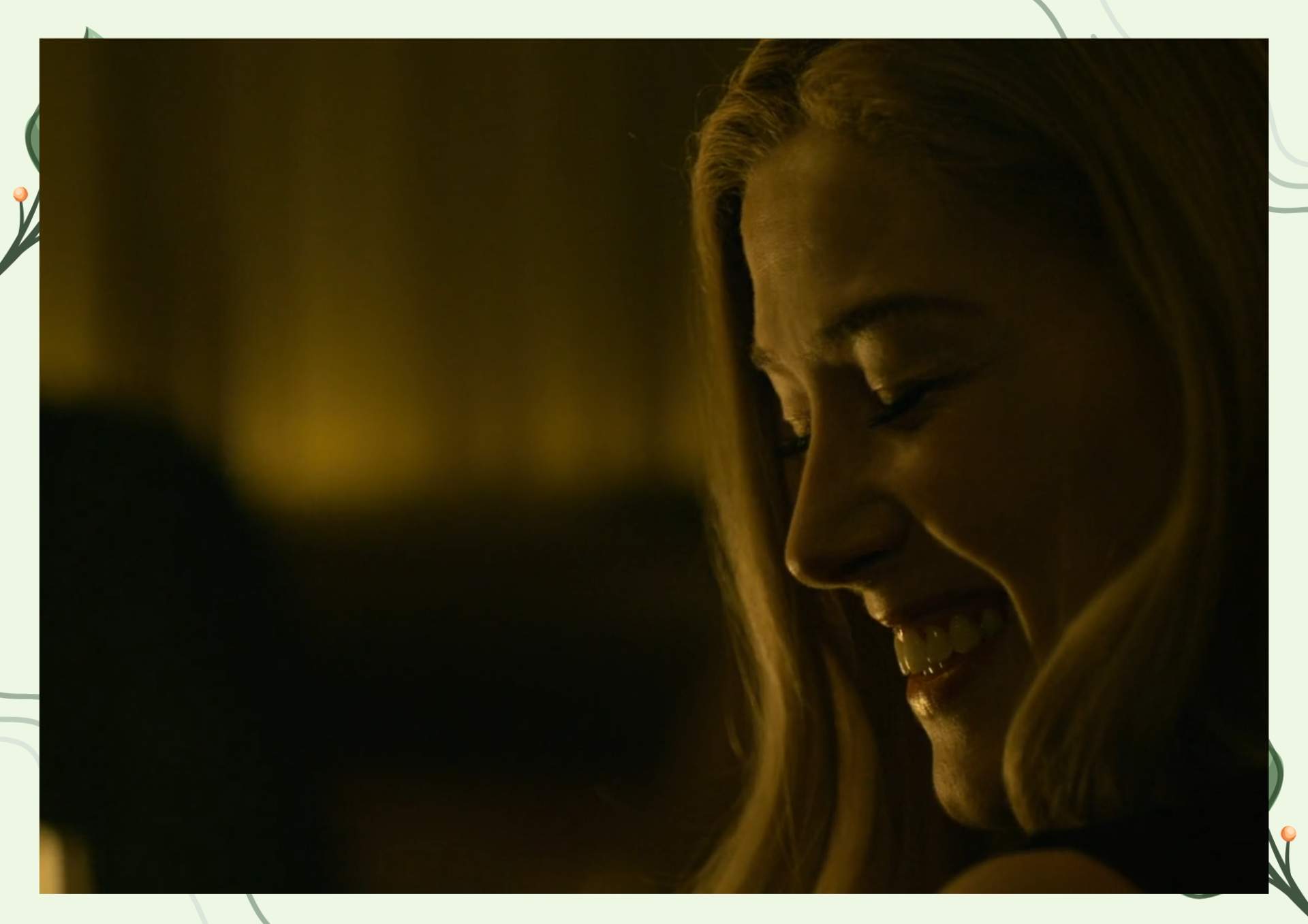 White Green Aesthetic Minimalist Blank Document Border 5 2 4