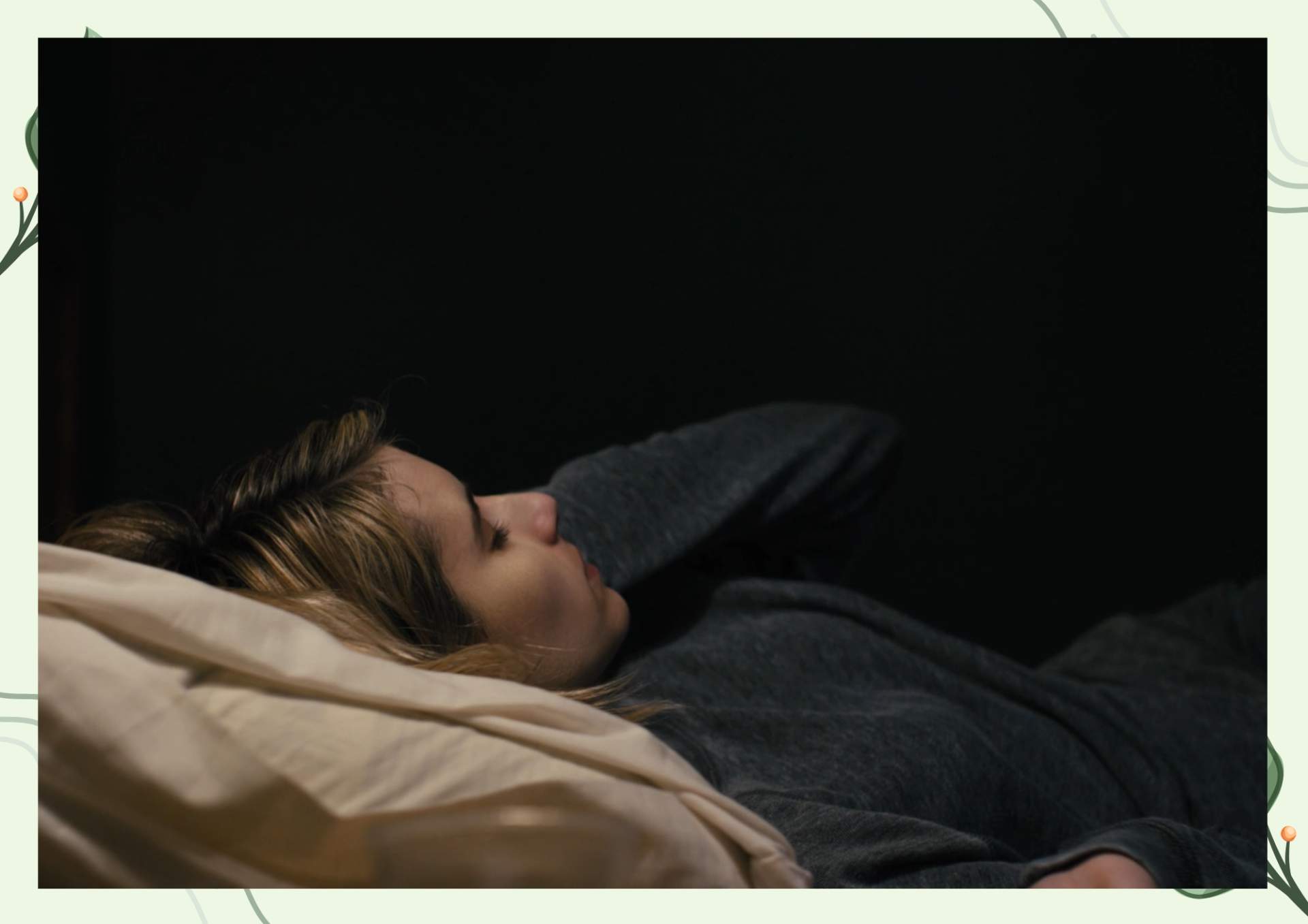 White Green Aesthetic Minimalist Blank Document Border 6 3