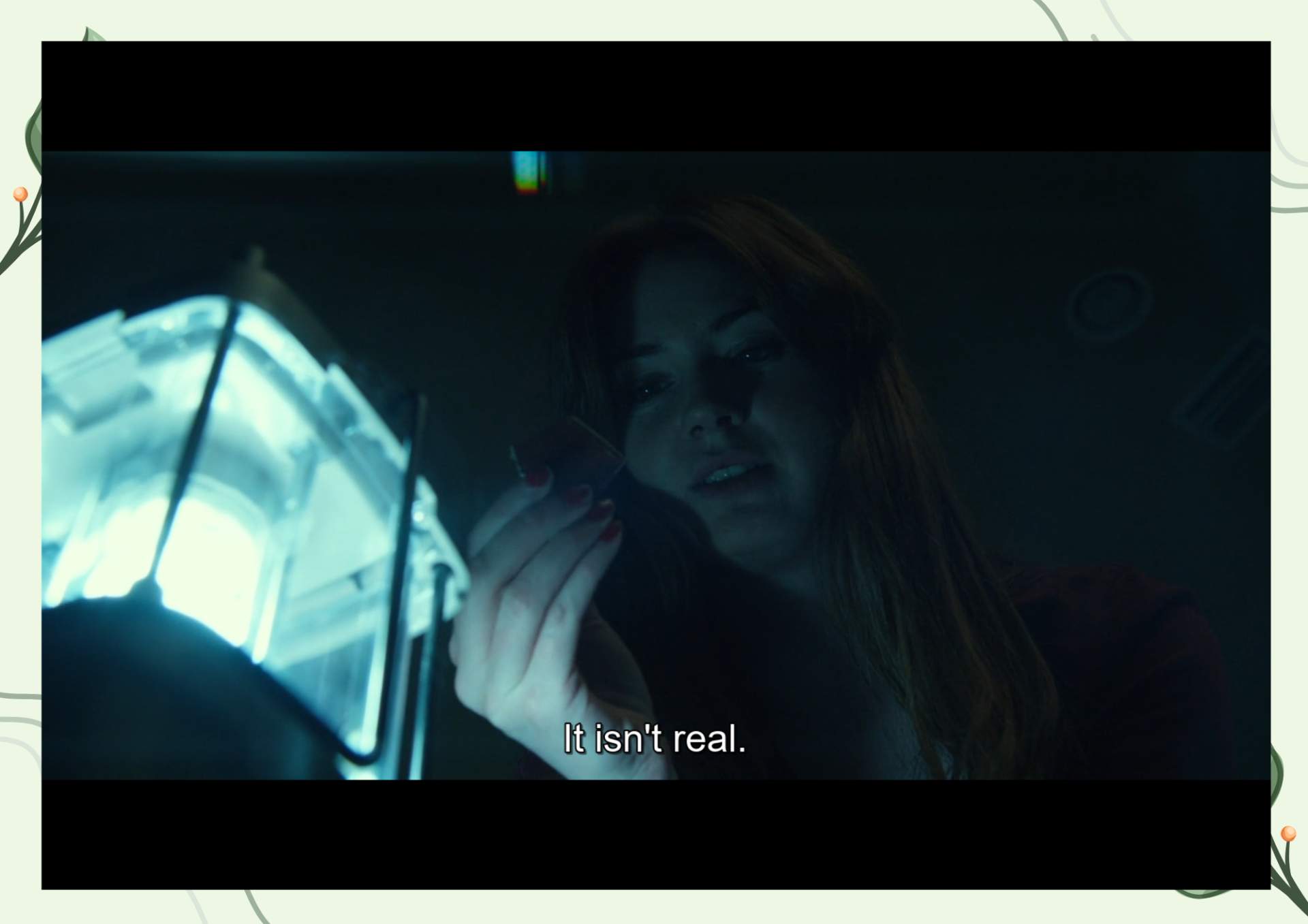 White Green Aesthetic Minimalist Blank Document Border 7 2 1