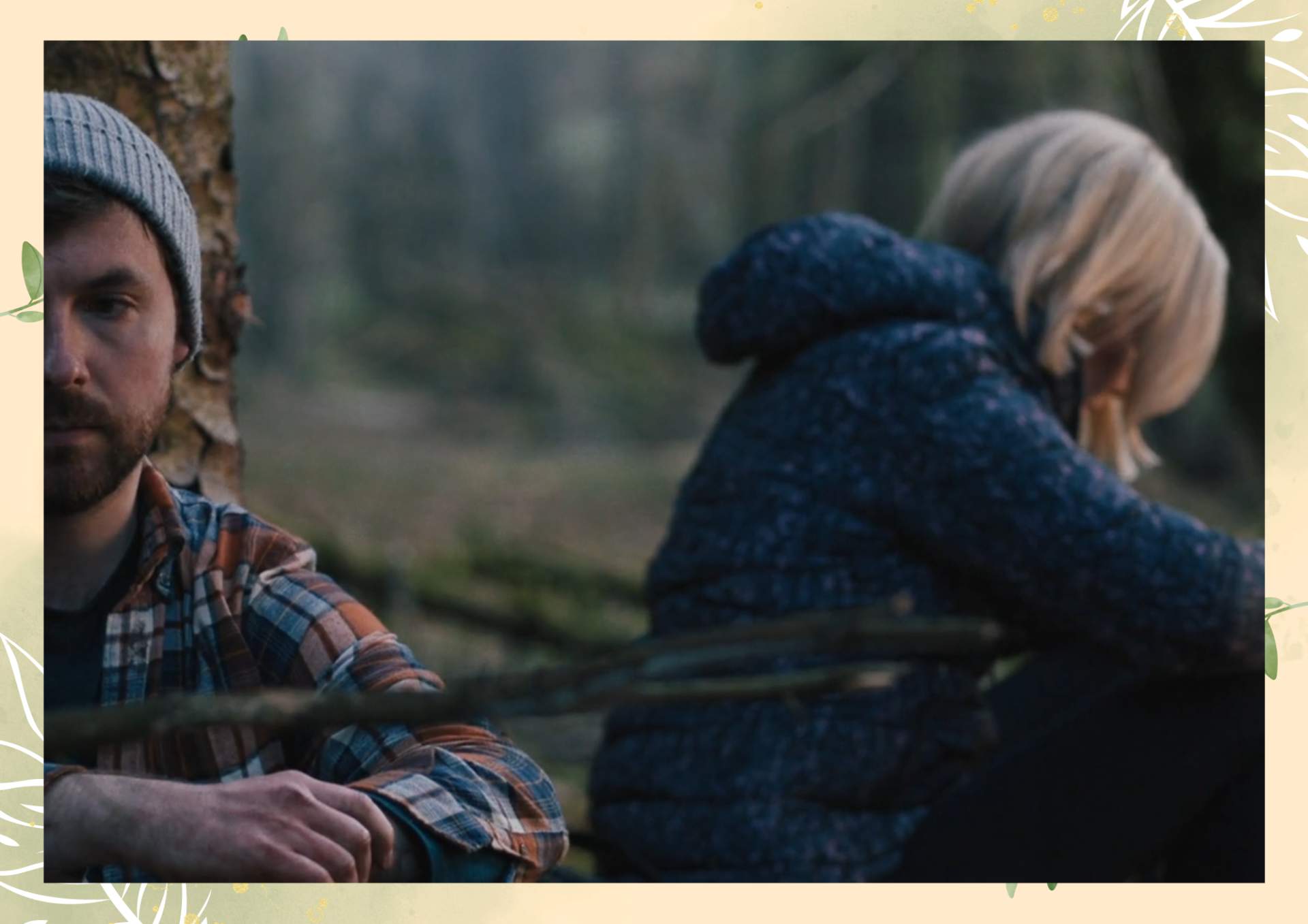 Green White Minimalist Aesthetic Blank Document Border 1 2 1