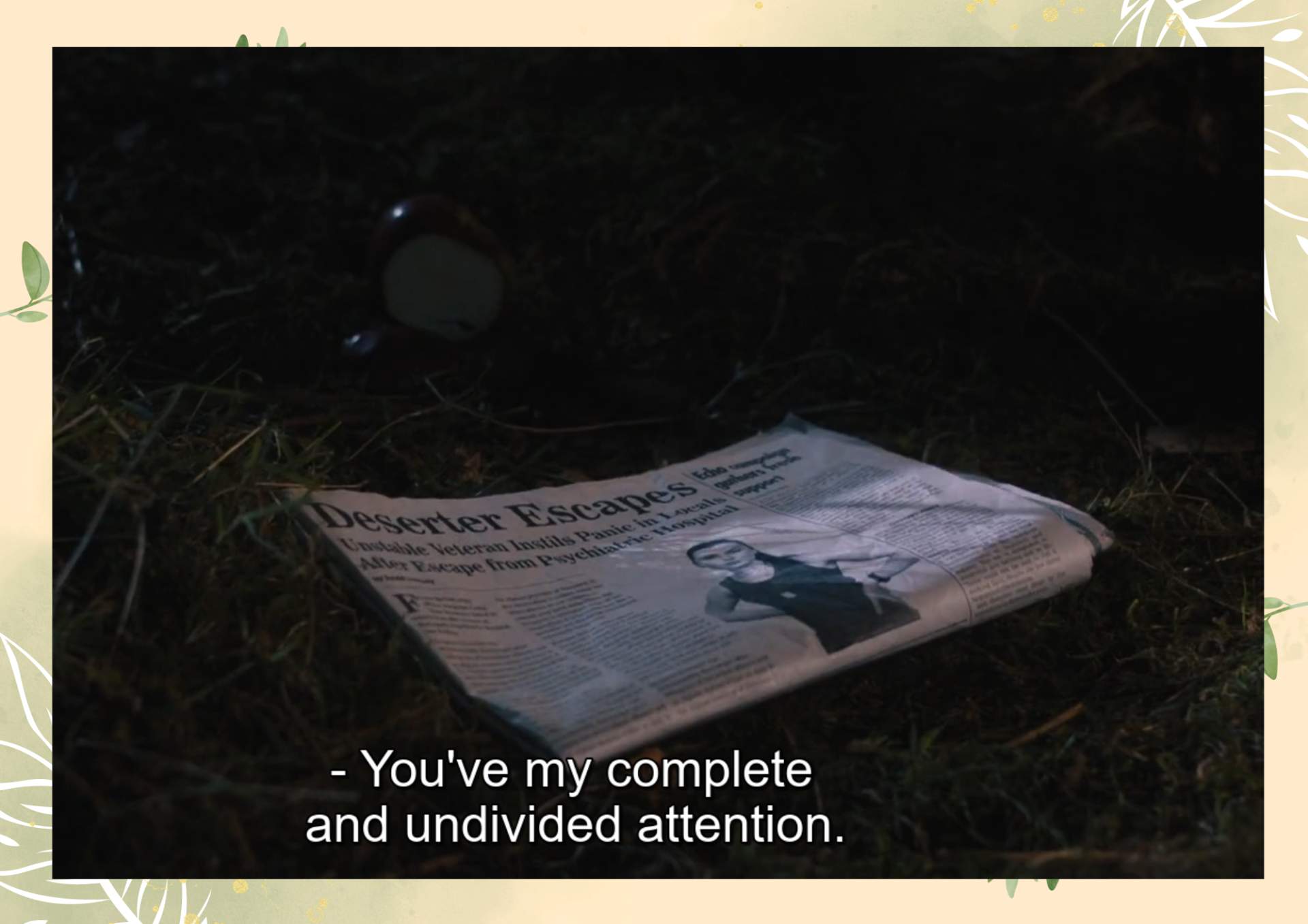 Green White Minimalist Aesthetic Blank Document Border 13 1