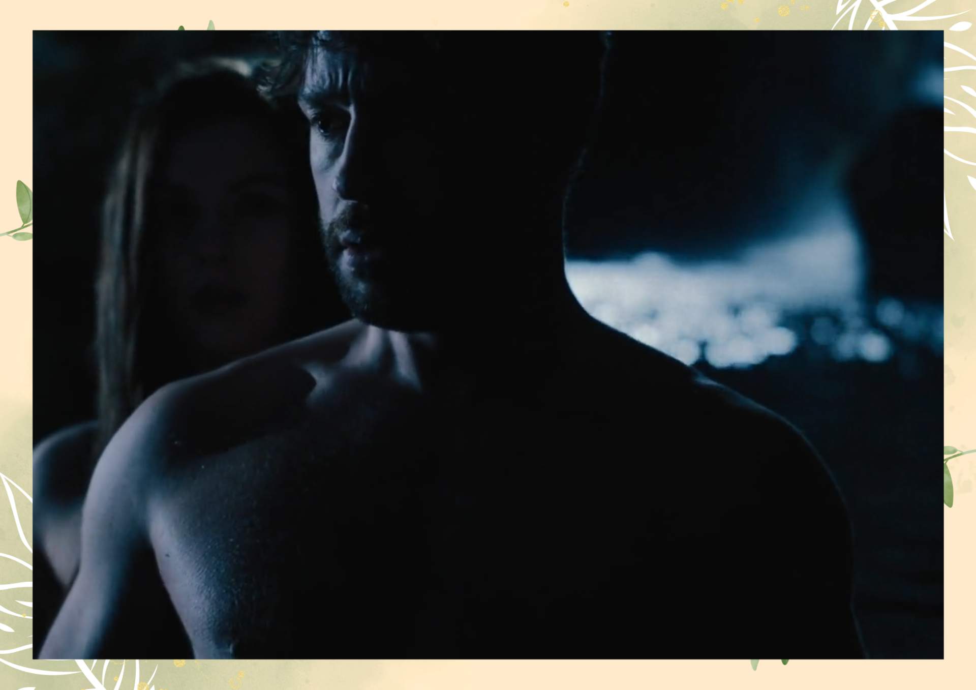 Green White Minimalist Aesthetic Blank Document Border 2 2 1