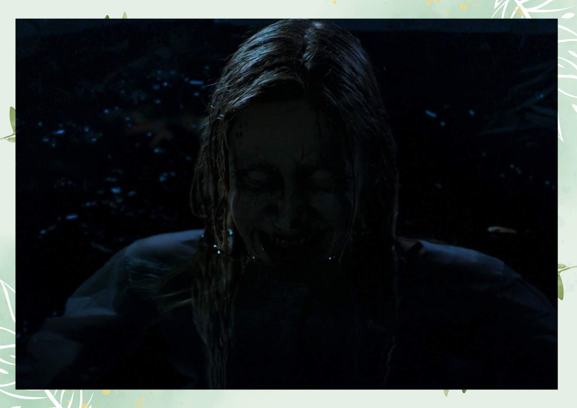 Green White Minimalist Aesthetic Blank Document Border 3 2