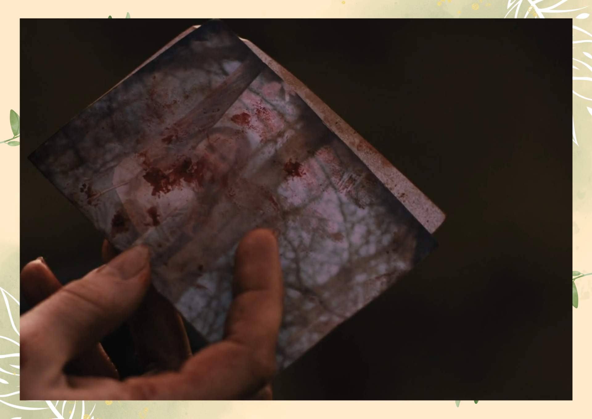 Green White Minimalist Aesthetic Blank Document Border 6 2 1