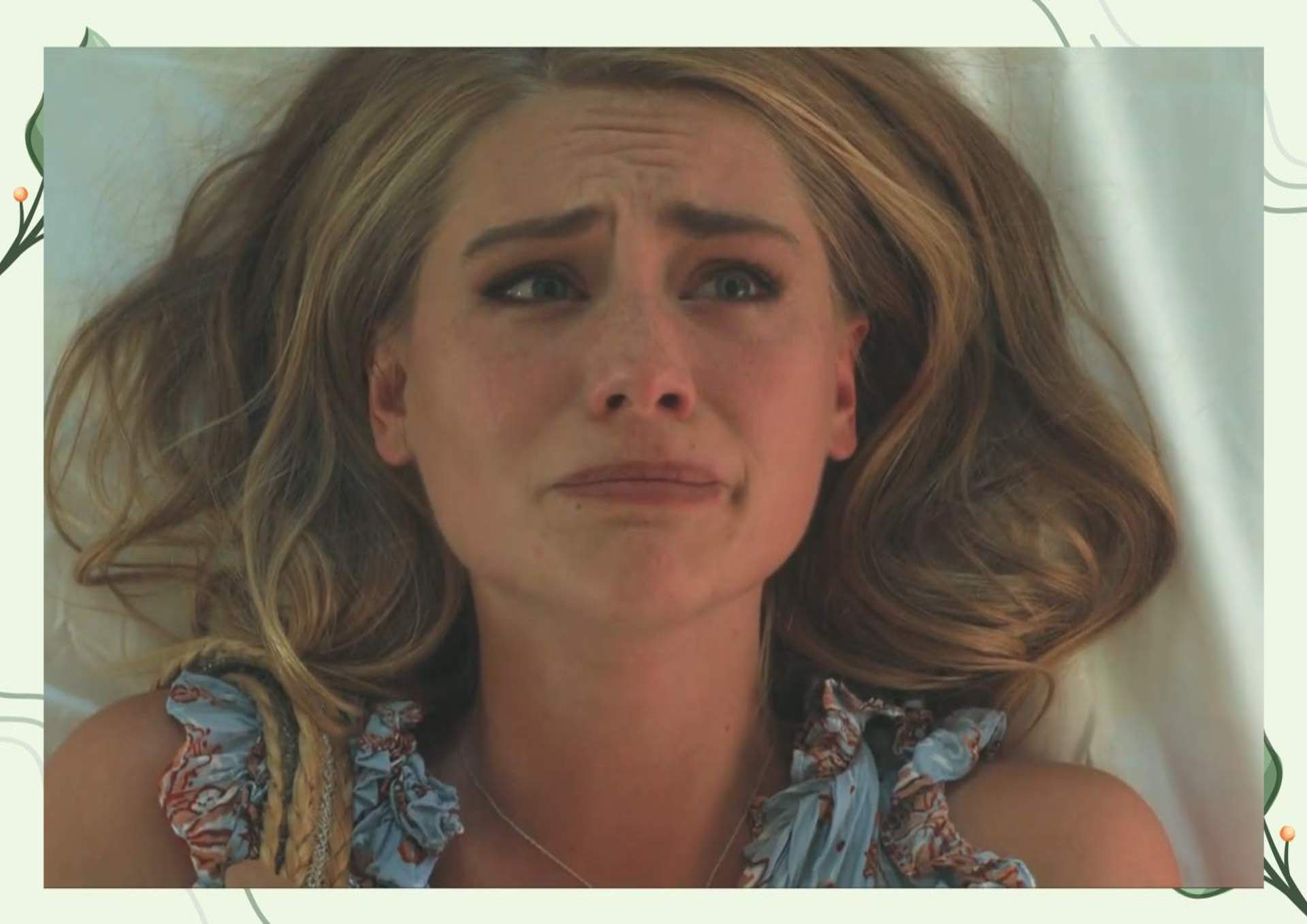 White Green Aesthetic Minimalist Blank Document Border 4 1