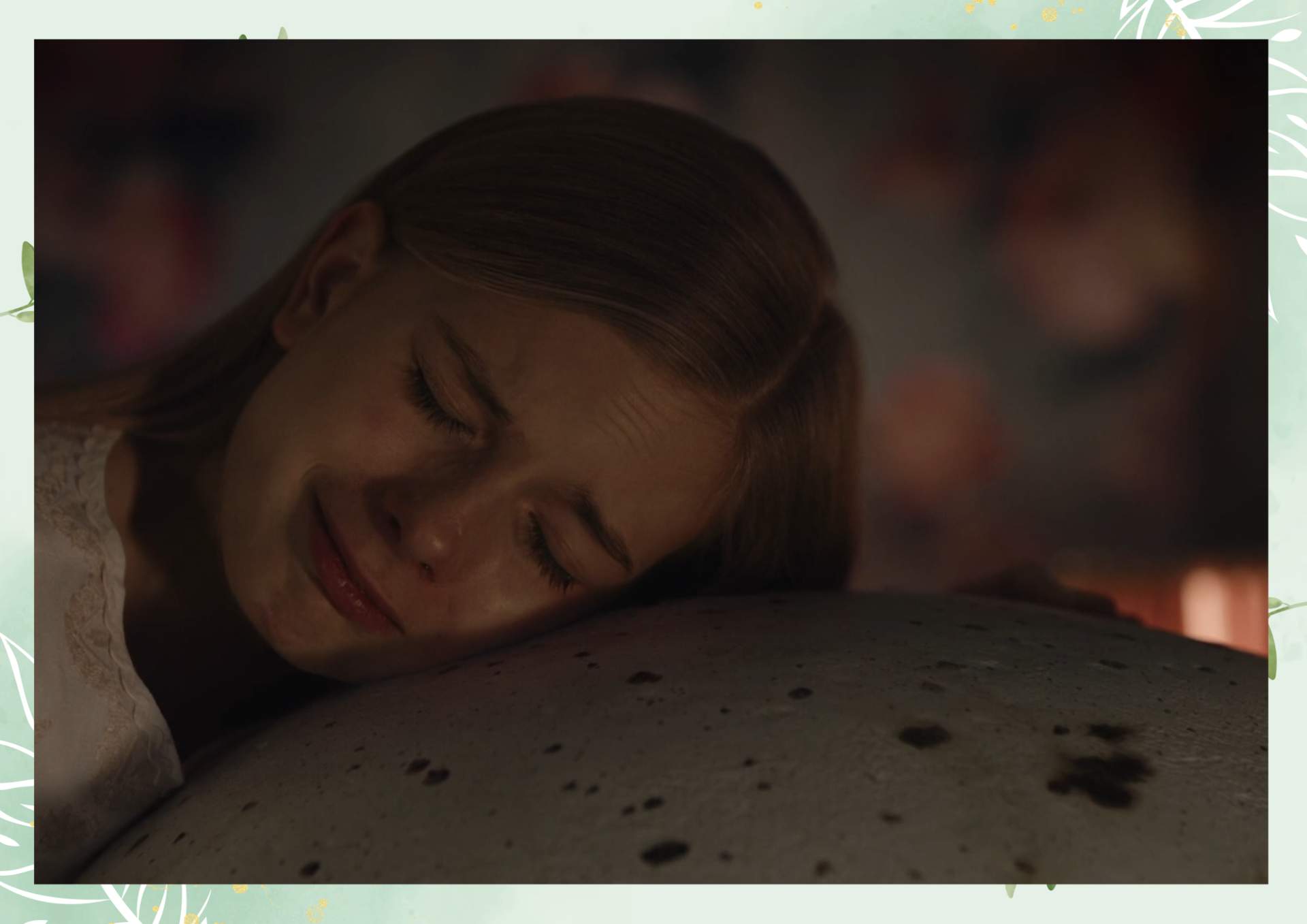 Green White Minimalist Aesthetic Blank Document Border 2 1