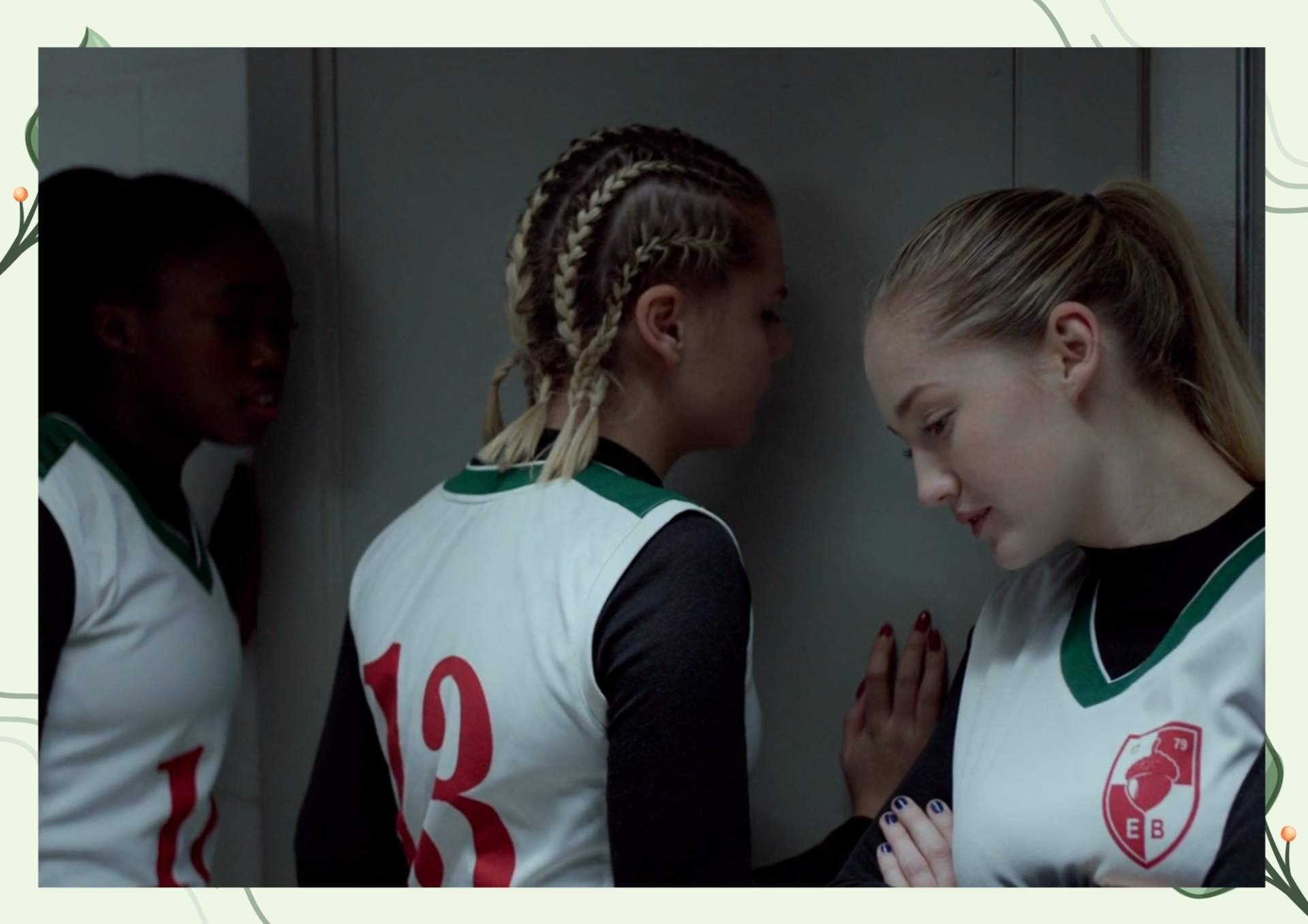 White Green Aesthetic Minimalist Blank Document Border 2 3